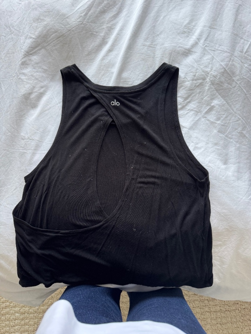 Alo Yoga Open Back Tank Top